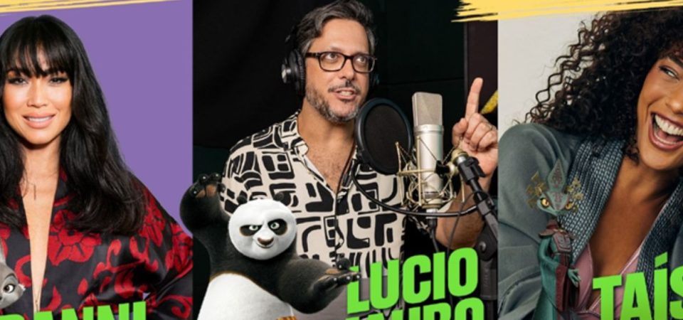 Taís Araujo e Danni Suzuki se juntam ao elenco de dublagem de Kung Fu Panda 4