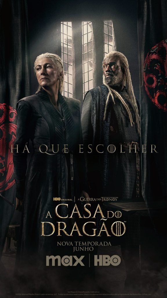 A Casa do Dragão | 2ª temporada ganha novos cartazes