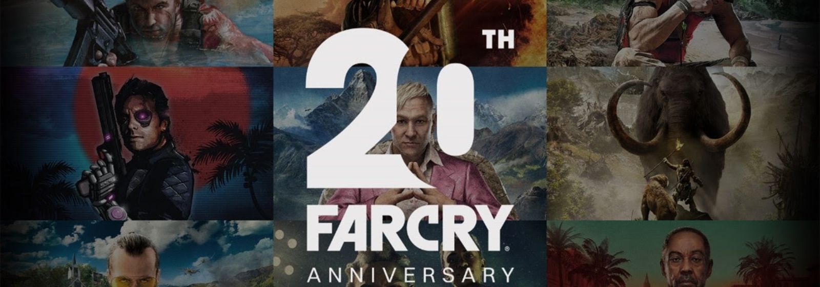 Far Cry tem descontos de até 85% em diversos jogos para celebrar o aniversário de 20 anos da franquia