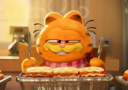 garfield fora de casa