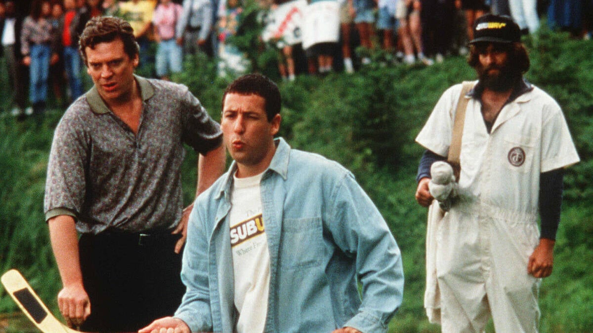 Adam Sandler em Um Maluco no Golfe