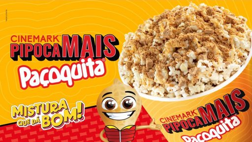 Pipoca Mais Paçoquita Cinemark