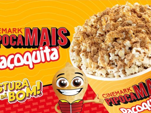 Pipoca Mais Paçoquita Cinemark