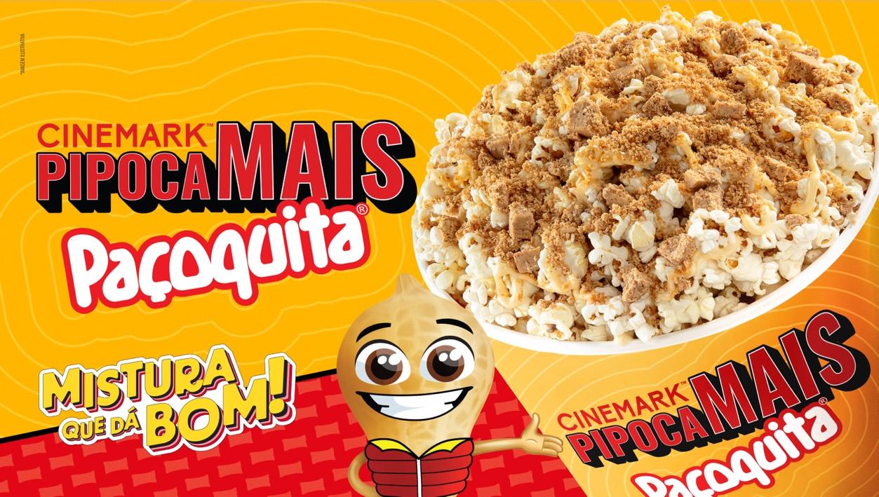 Pipoca Mais Paçoquita Cinemark