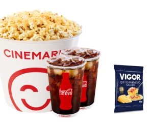 Cinemark Pipoca Mais Parmesão