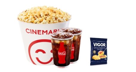 Cinemark apresenta Pipoca Mais Parmesão
