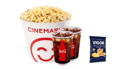 Cinemark Pipoca Mais Parmesão