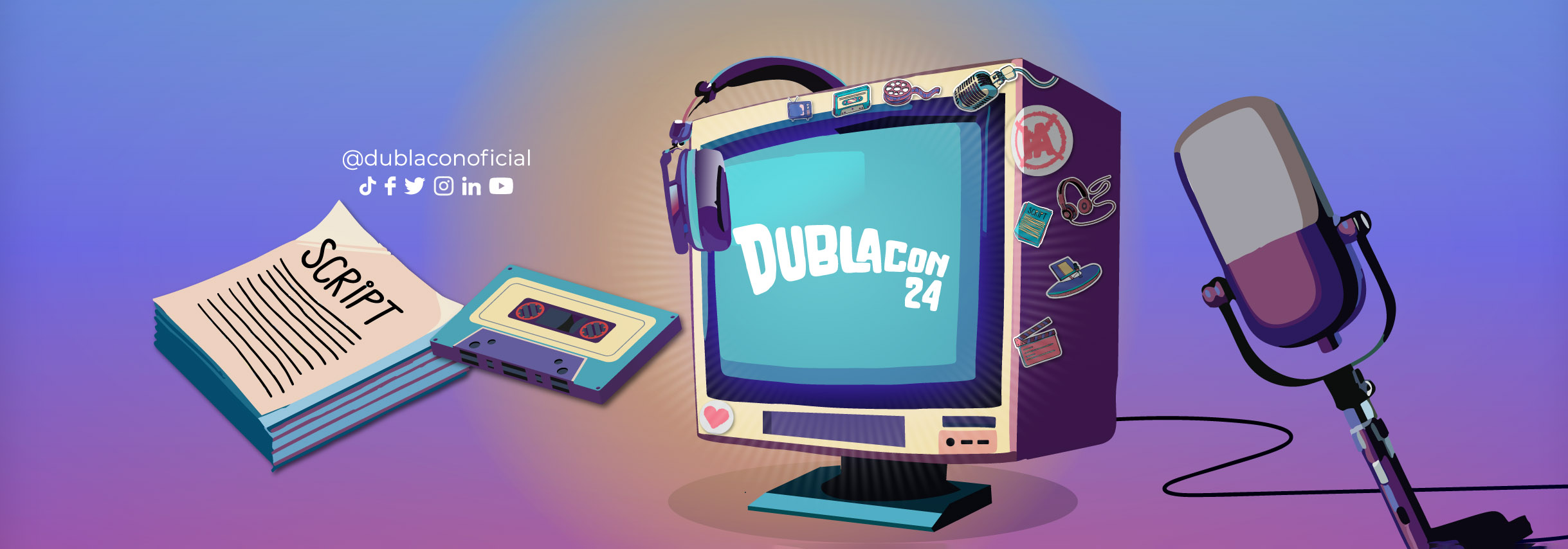 DublaCon | Convenção de Dublagem acontece em setembro