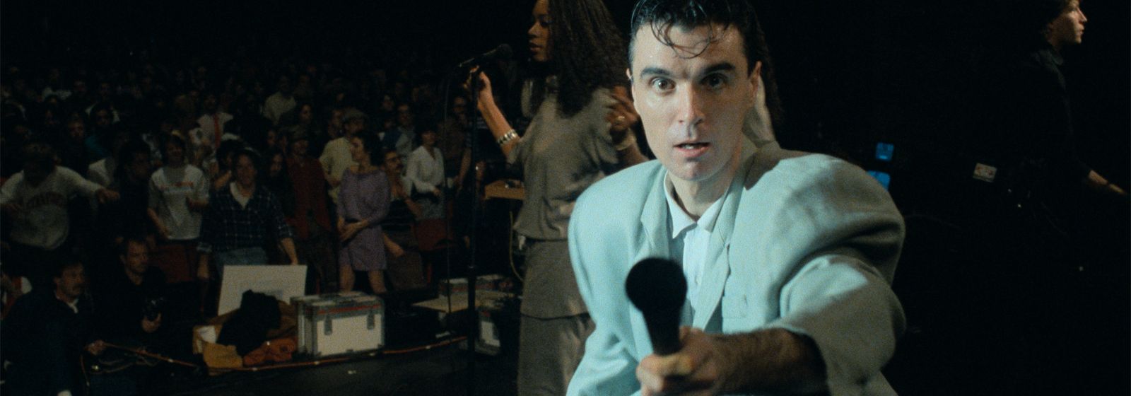 Stop Making Sense, filme-concerto da banda Talking Heads, ganha cartaz nacional