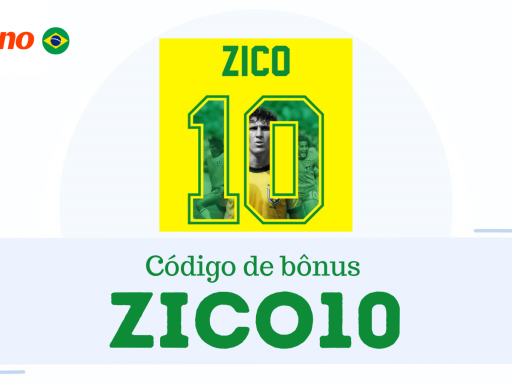 Código de bônus esportivo ZICO10 na Betano Brasil