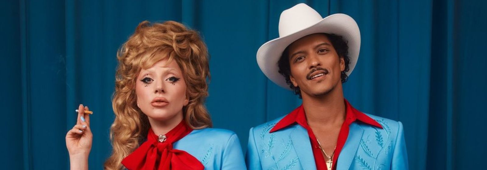 Lady Gaga e Bruno Mars anunciam música em parceria