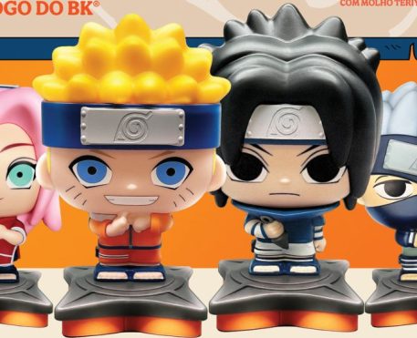 Burger King lança novo combo em parceria com Naruto