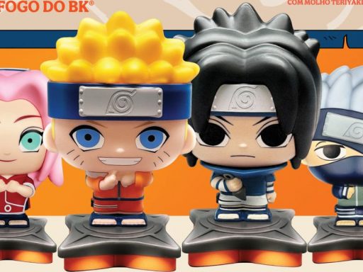Burger King lança novo combo em parceria com Naruto