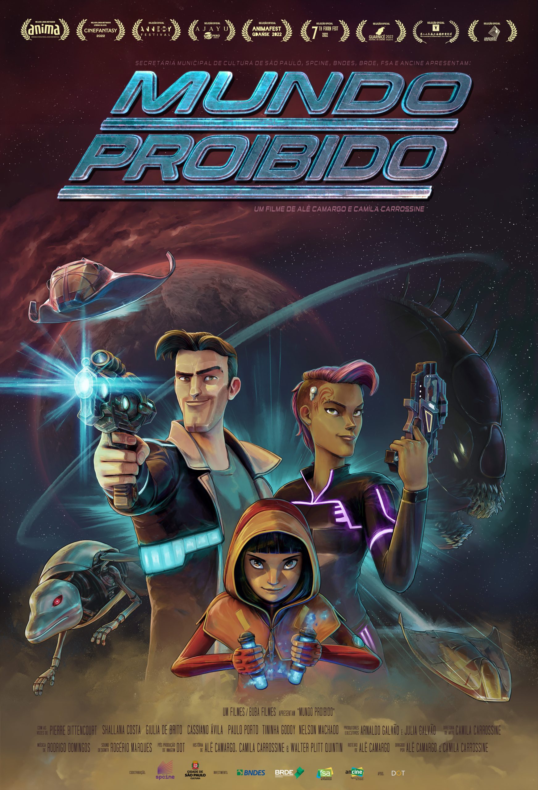 Mundo Proibido | Animação brasileira chega aos cinemas em março
