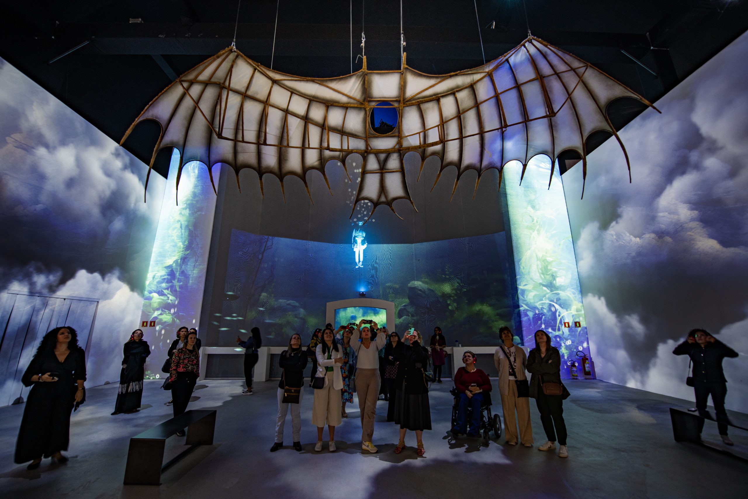 Leonardo da Vinci atrai mais de 20 mil visitantes em exposição
