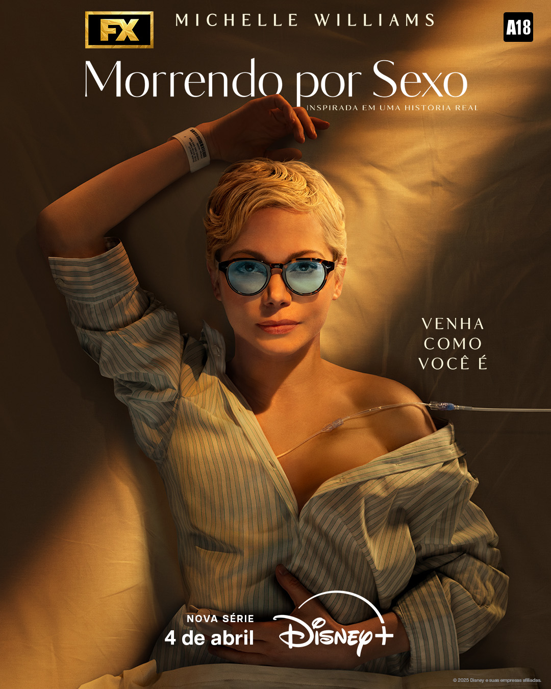 Morrendo por Sexo | Minissérie com Michelle Williams ganha cartaz e trailer