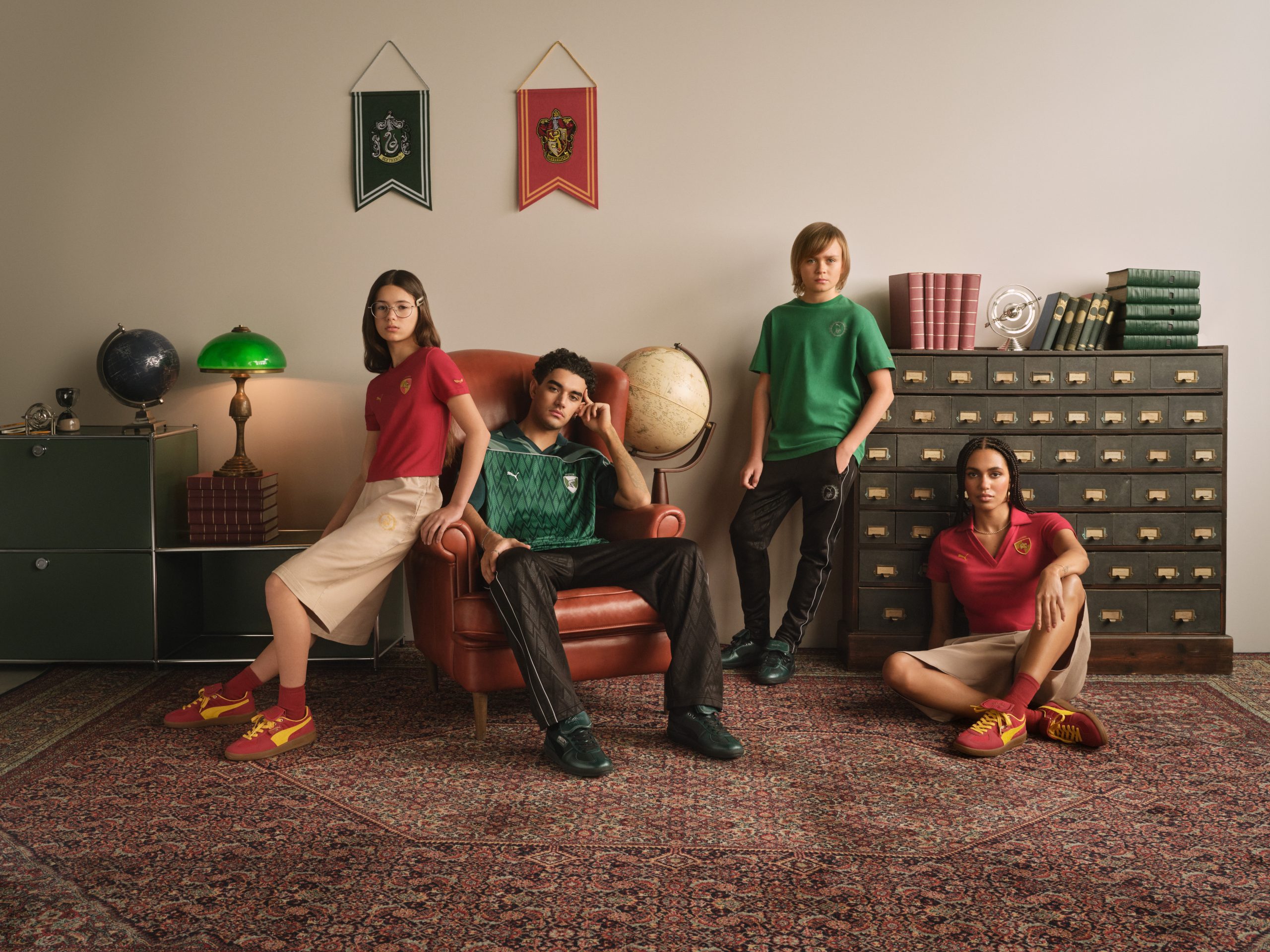 O mundo mágico de Hogwarts ganha vida em nova coleção PUMA x Harry Potter