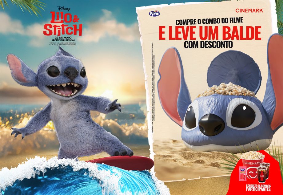 Lilo & Stitch | Cinemark apresenta combo oficial do filme