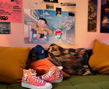 Converse lança coleção divertida com Doraemon