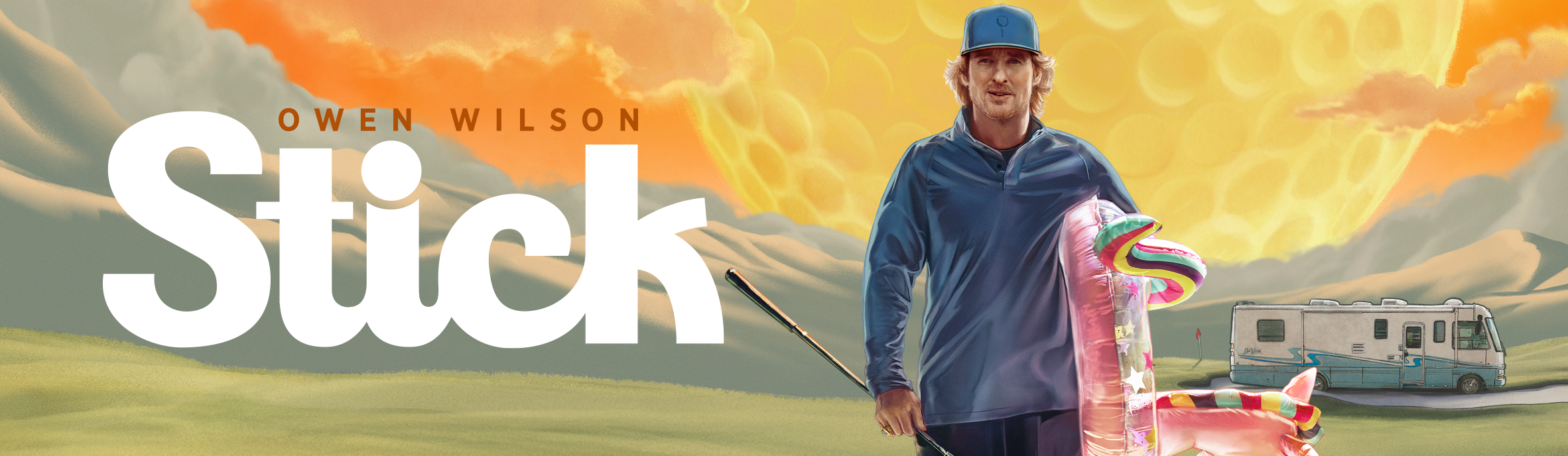 Stick | Série com Owen Wilson é renovada para a 2ª temporada