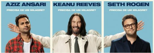 Veja o trailer de Quando o Céu se Engana, comédia com Aziz Ansari e Keanu Reeves