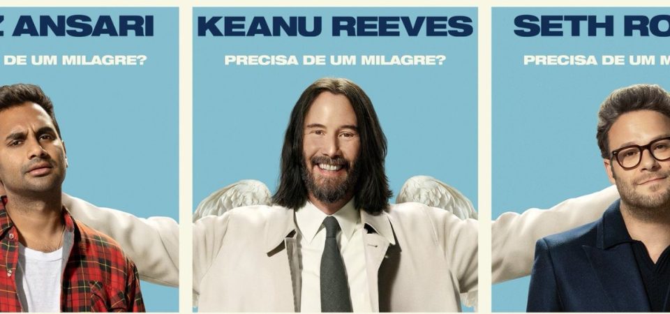 Veja o trailer de Quando o Céu se Engana, comédia com Aziz Ansari e Keanu Reeves
