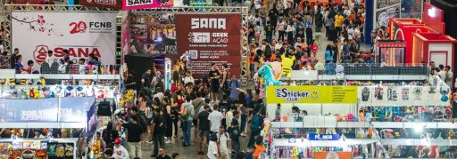 Sana 25 anos: projeto GeekAção deve levar 30 mil jovens da rede pública ao maior evento geek do Norte e Nordeste