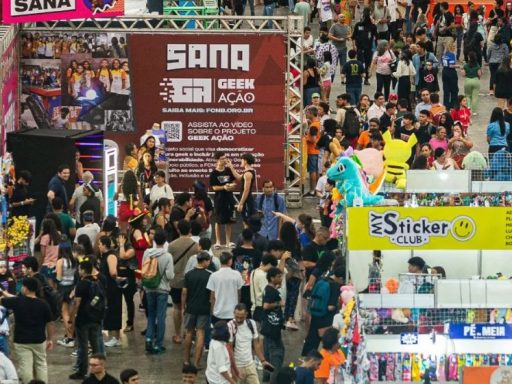 Sana 25 anos: projeto GeekAção deve levar 30 mil jovens da rede pública ao maior evento geek do Norte e Nordeste