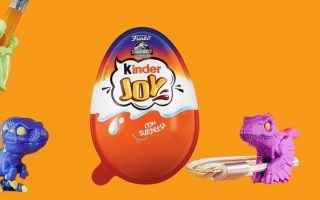 Kinder Joy lança coleção de Jurassic World com surpresas Funko Pop!