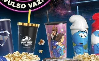 UCI divulga promoção de copos e baldes colecionáveis por R$15 durante Semana do Cinema