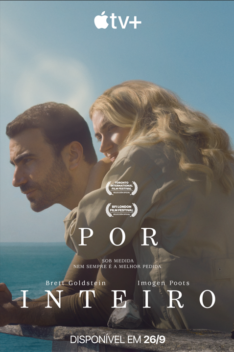 Por Inteiro, drama romântico com Brett Goldstein e Imogen Poots, ganha trailer 
