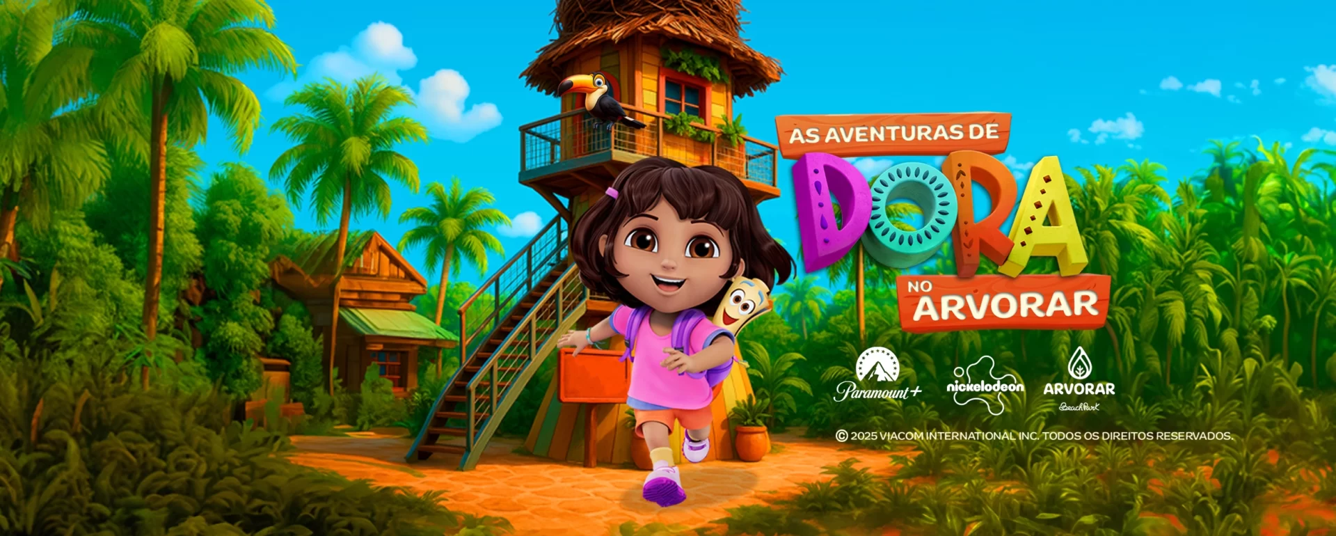 As Aventuras de Dora no Arvorar celebra 25 anos da franquia Dora