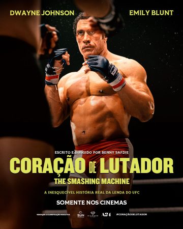 Coração de Lutador – The Smashing Machine é o melhor papel da carreira de Dwayne Johnson