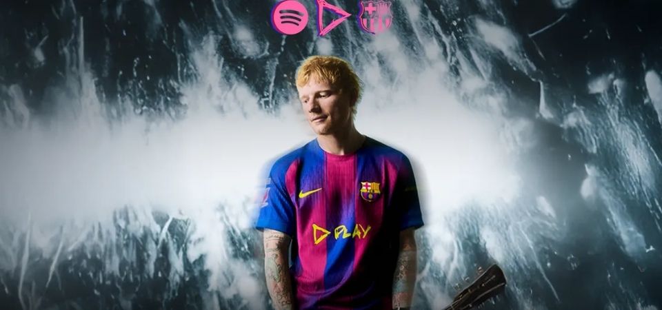 Barcelona vai estampar logo do novo álbum de Ed Sheeran