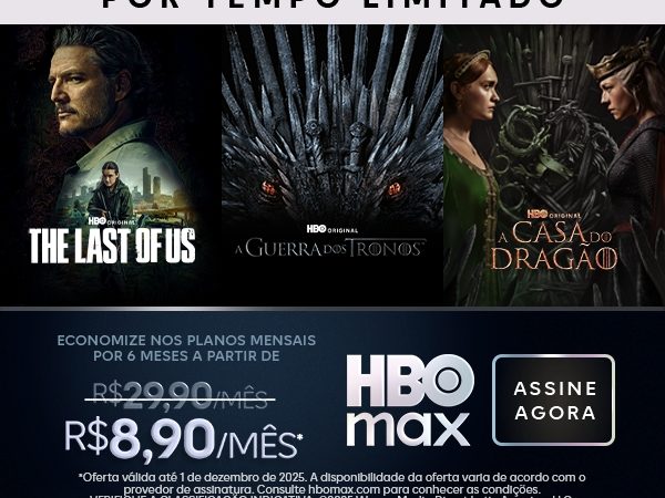 HBO Max lança oferta especial de Black Friday
