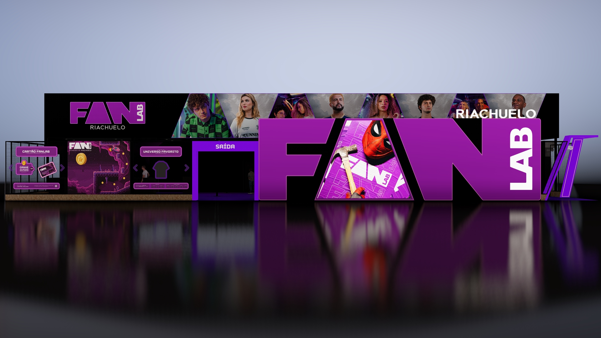 FANLAB chega à CCXP25 com mega-loja de 270m²