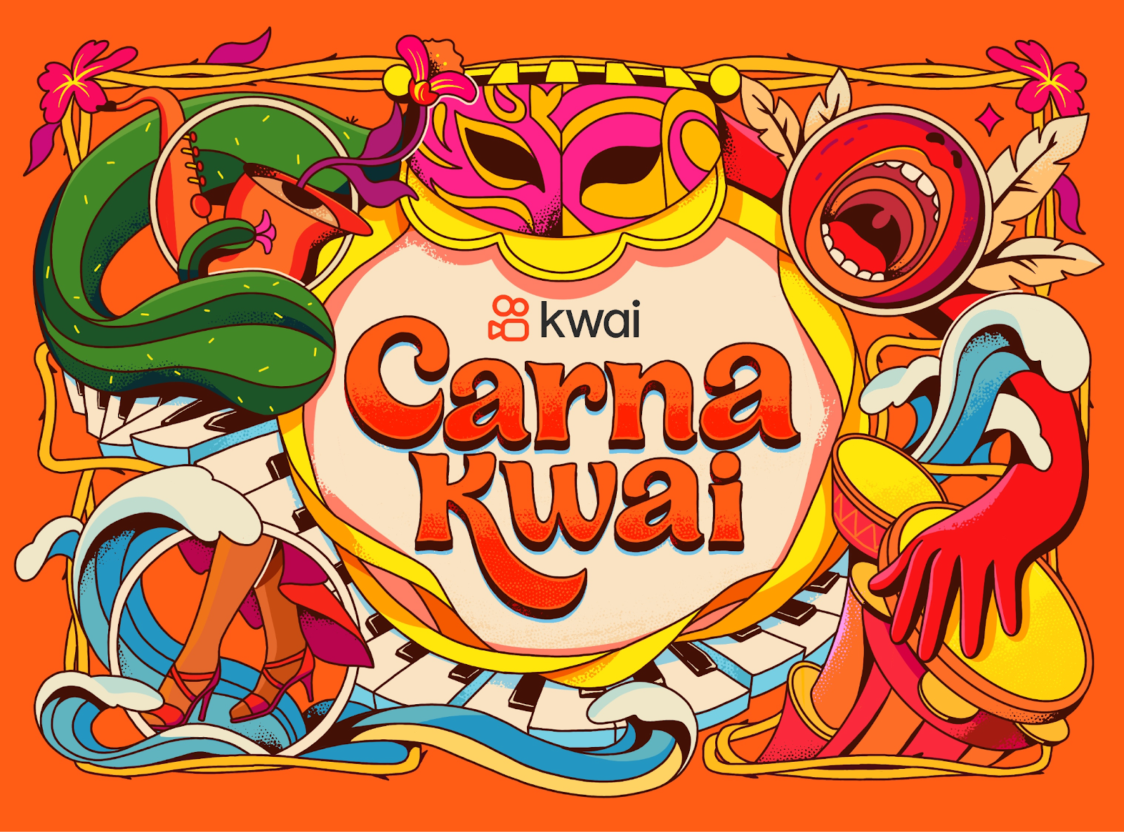 Kwai anuncia embaixadores do Carnaval 2026