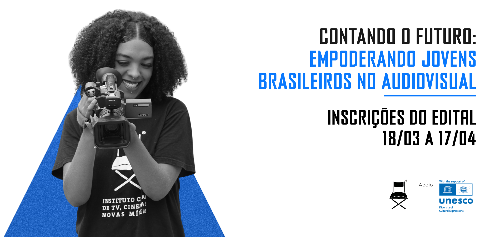 Instituto Criar e UNESCO firmam parceria para promover o protagonismo da juventude no audiovisual