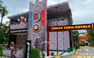 Burger King e Clash Royale criam loja temática e levam recompensas do game para combos