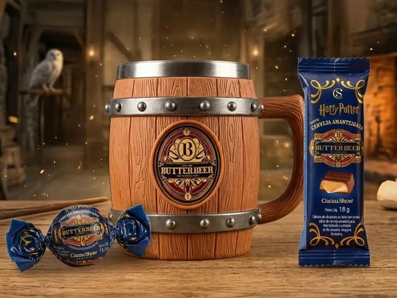 Cacau Show prepara ação especial para celebrar a ButterBeer no Brasil
