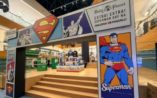 Piticas e Galeria Magalu lançam experiência do Superman