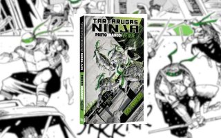 Tartarugas Ninja: Preto, Branco e Verde reinventa o legado dos mutantes com estilo e liberdade artística