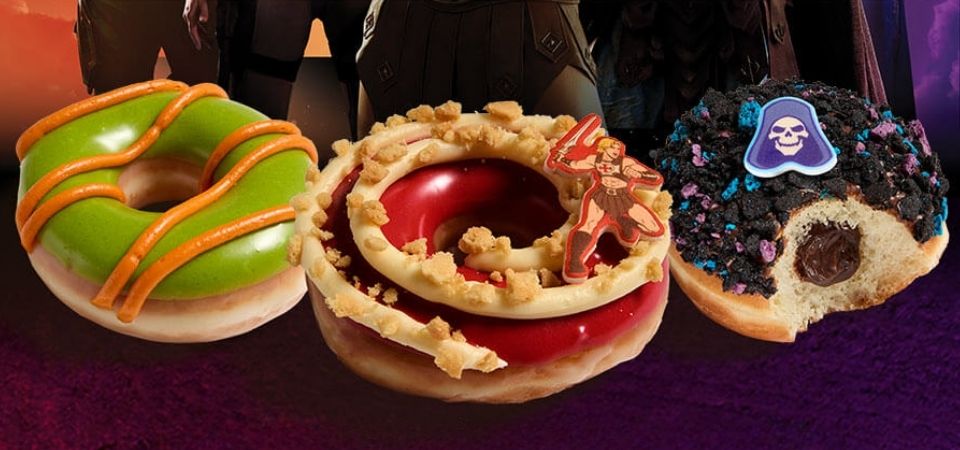 Mestres do Universo | Krispy Kreme lança donuts temáticos do filme