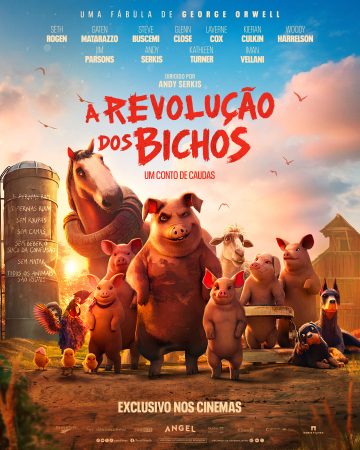 Andy Serkis entrega uma versão colorida e simplificada de A Revolução dos Bichos