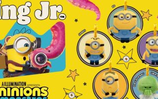 Os Minions invadem o Burger King em parceria ligada ao novo filme