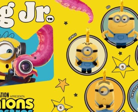 Os Minions invadem o Burger King em parceria ligada ao novo filme