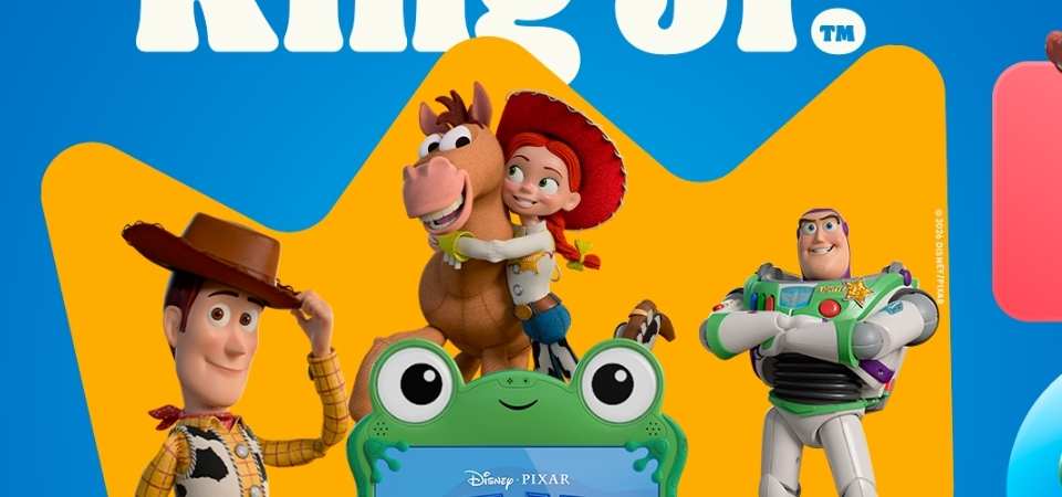 Personagens de Toy Story 5 chegam no Burger King em celebração a estreia do filme