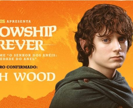 CCXP26 anuncia Elijah Wood e a celebração Fellowship Forever
