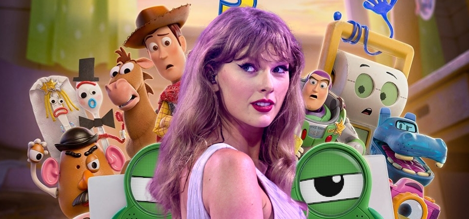 Taylor Swift pode anunciar música para Toy Story 5 nesta segunda-feira