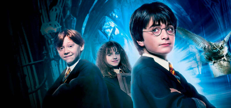 Harry Potter e a Pedra Filosofal.